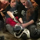 Madison Young in 'The Two Knotty Boys Share some Rope Bondage Basics'