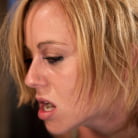 Mae Meyers in 'Bratty 19yr old bound on her knees and made to suck cock. Suffers her first suspension, made to cum!'