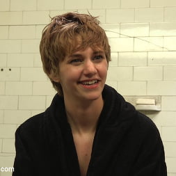 Petite journalist gangbanged into a gaping anal slut!
