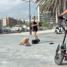 Mona Wales in 'Beach Babe Covered in Filth and Used Like a Public Trashcan'