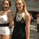 Mona Wales in 'Big Tit Spanish Supermodel Bound and Dragged Through Madrid City Center'