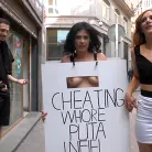 Mona Wales in 'Cheating Wife's Big Hot Ass Shamed Fully Naked In Public Display'