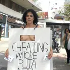 Mona Wales in 'Cheating Wife's Big Hot Ass Shamed Fully Naked In Public Display'