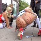 Mona Wales in 'Two Busty Bombshell Blondes Disgraced Like Dogs by Mona Wales'