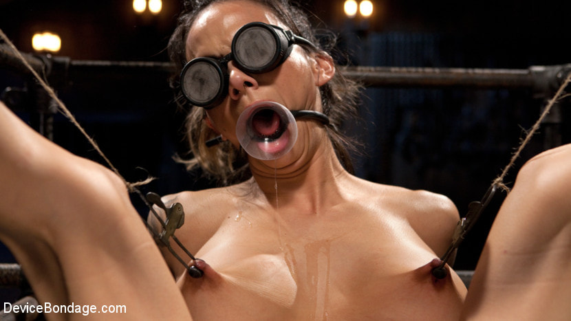 Big Tits Tormented in Demented Device