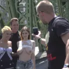 Nikki Thorne in 'All Natural Busty Brunette Anal Slut First Time DP on Public Disgrace!'