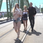 Nikki Thorne in 'All Natural Busty Brunette Anal Slut First Time DP on Public Disgrace!'