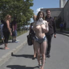 Nikki Thorne in 'All Natural Busty Brunette Anal Slut First Time DP on Public Disgrace!'