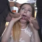 Nikki Thorne in 'All Natural Busty Brunette Anal Slut First Time DP on Public Disgrace!'