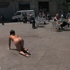 Oliver in 'Susana Abril Fully Nude in Central Square'