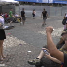 Pamela Sanchez in 'Welcome to Madrid! Public walk of shame.'