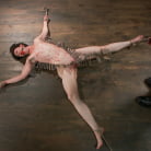 Pink in 'Newbie gets the full treatment! Extreme bondage and brutal torment!!!'