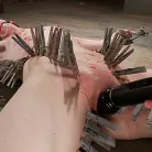 Pink in 'Newbie gets the full treatment! Extreme bondage and brutal torment!!!'