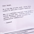 Sarah Jessie in 'The Fixer'