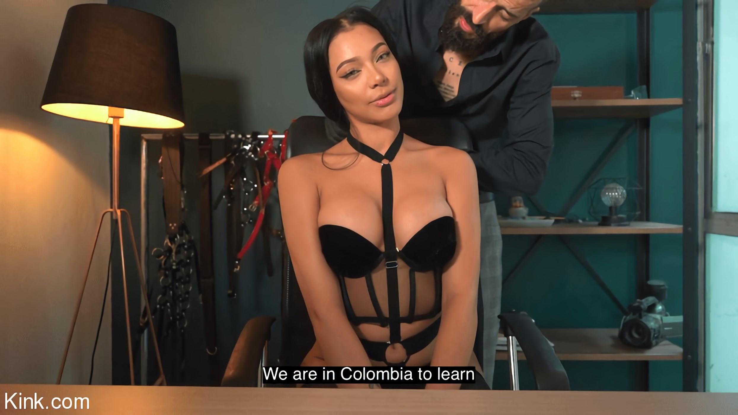 Venezuelan Hottie Tied Up For The First Time