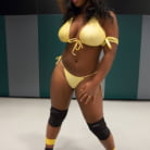 Yasmine Loven in 'Super Voluptuous Welter Weights battle it out in the Quarter finals.'